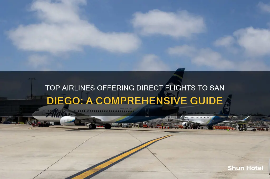 what airlines fly to san diego