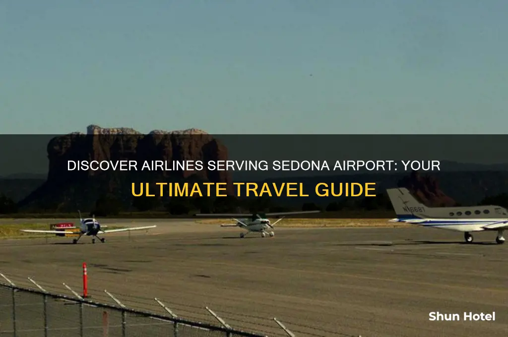 what airlines fly to sedona airport