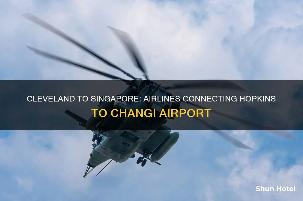 what airlines fly to singapore from cleveland hopkins airport