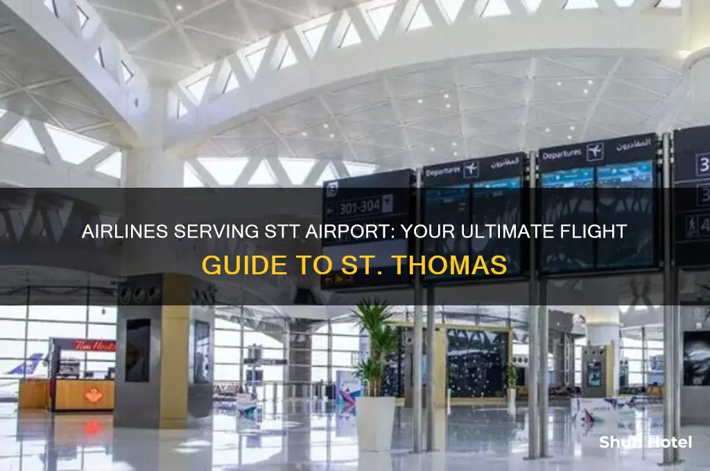 what airlines fly to stt airport