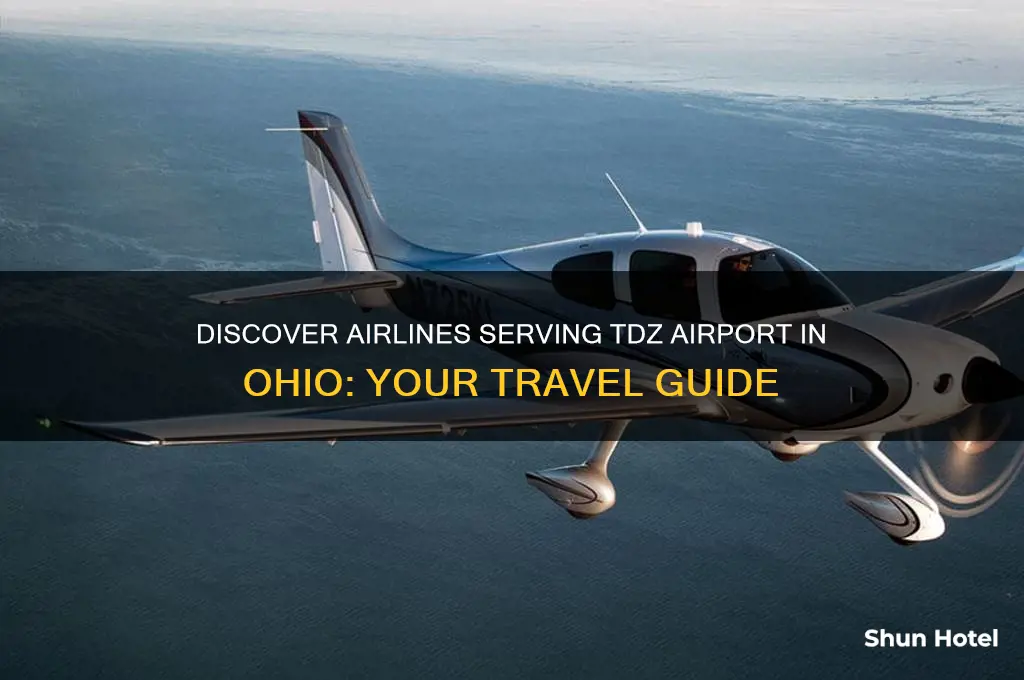 what airlines fly to tdz airport in ohio