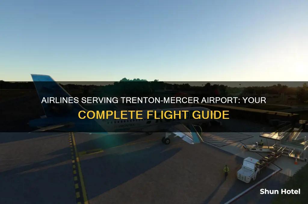 what airlines fly to trenton mj airport
