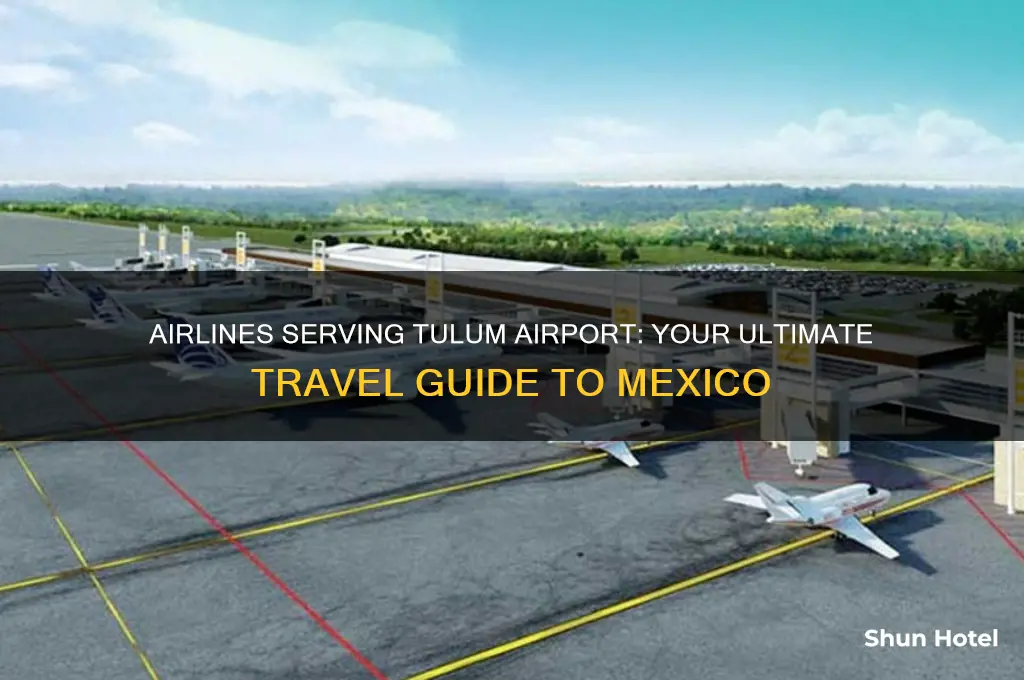 what airlines fly to tulum airport