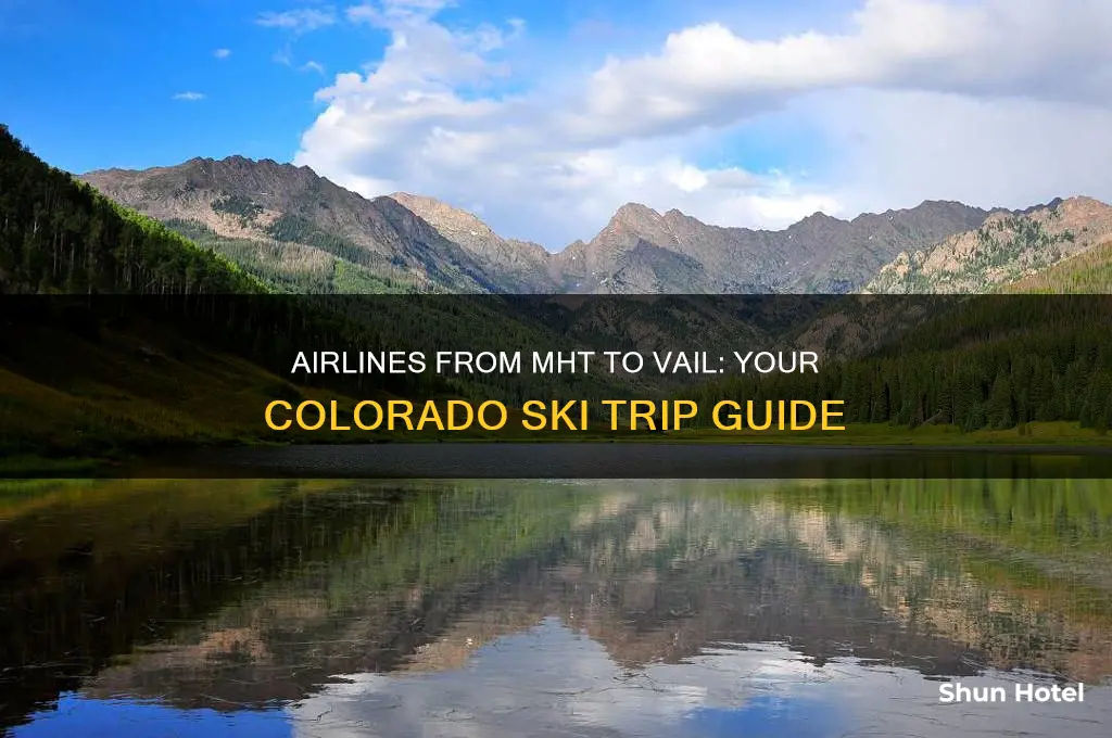 what airlines fly to vail colorado from mht airport
