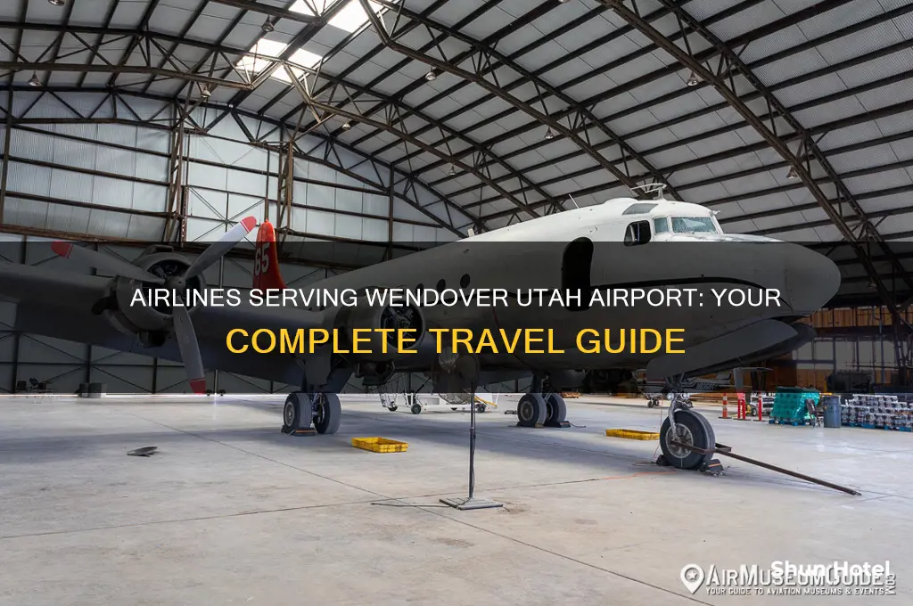 what airlines fly to wendover utah airport