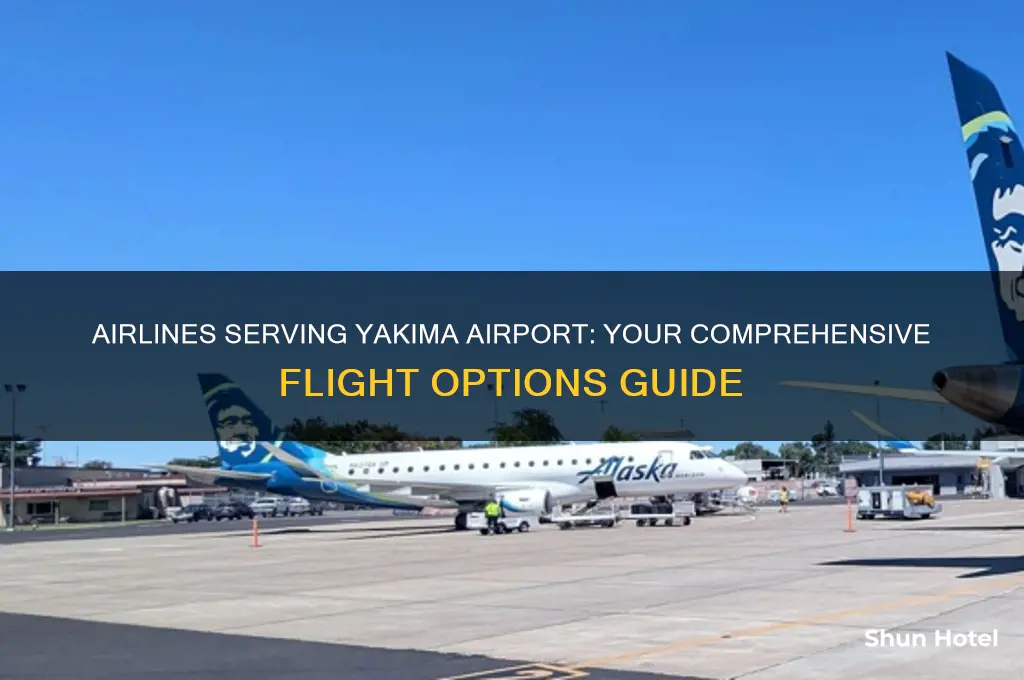 what airlines fly to yakima airport