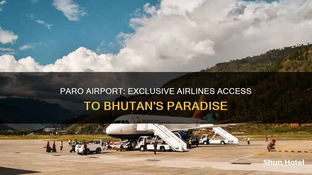 what airlines land at paro airport