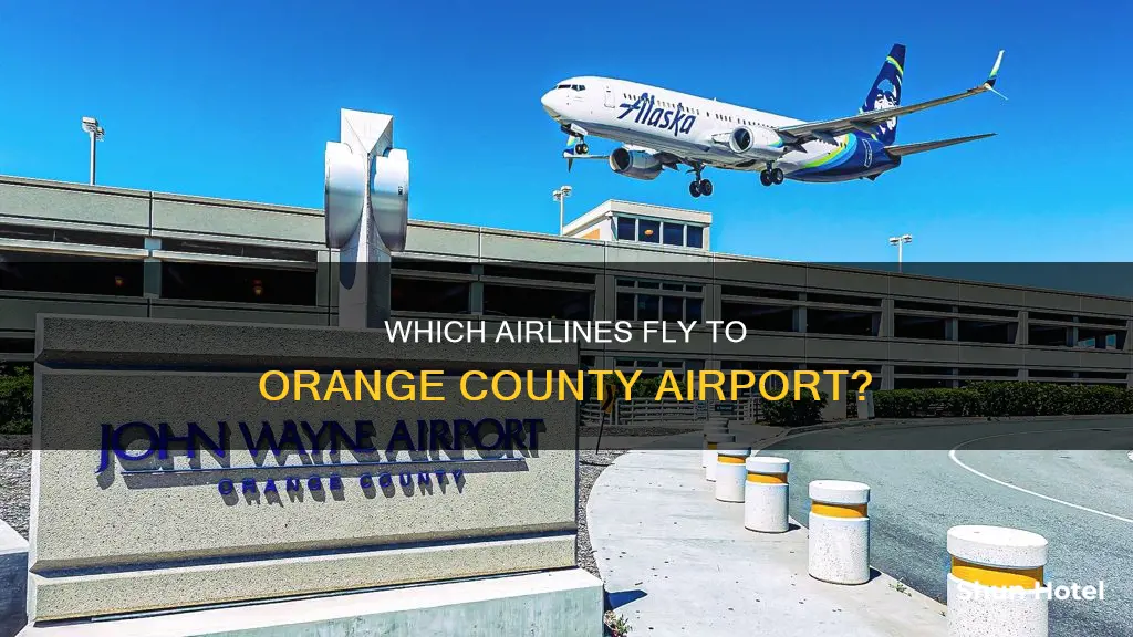 what airlines service orange county airport