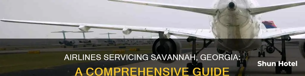 what airlines service savannah ga airport