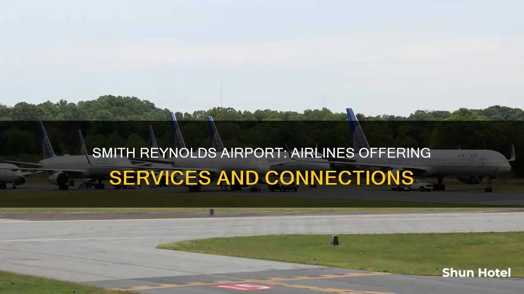 what airlines service smith reynolds airport