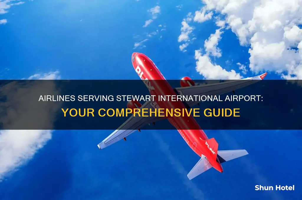 what airlines service stewart international airport