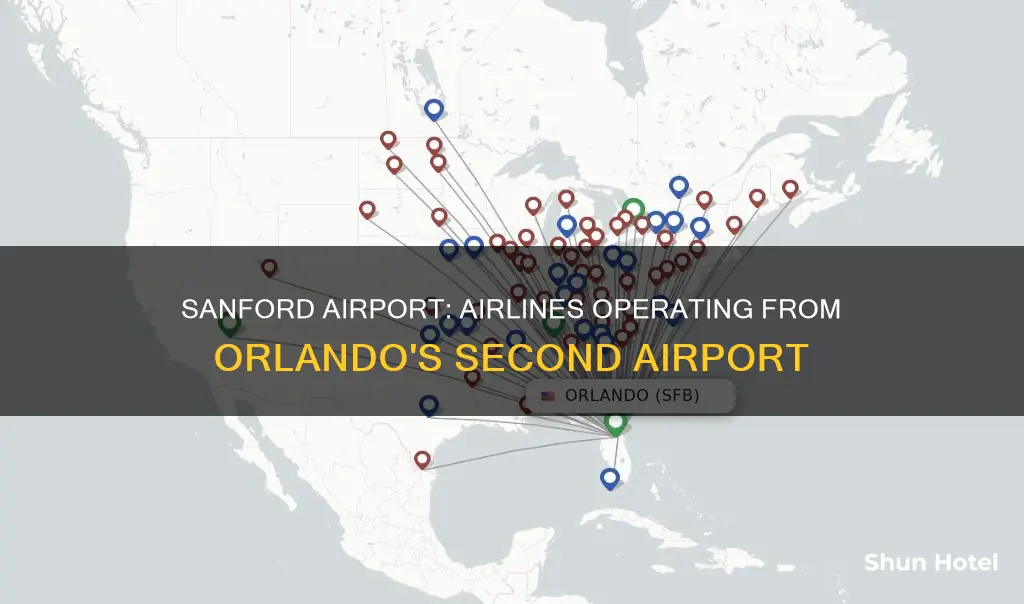 what airlines use orlando sanford airport