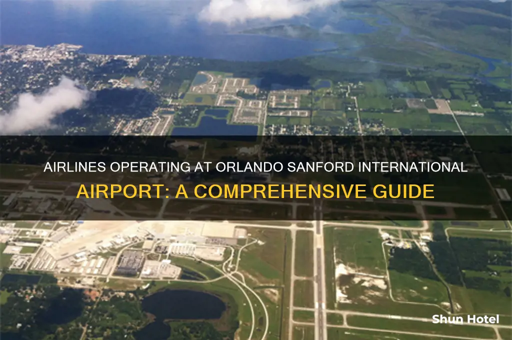 what airlines use orlando sanford international airport