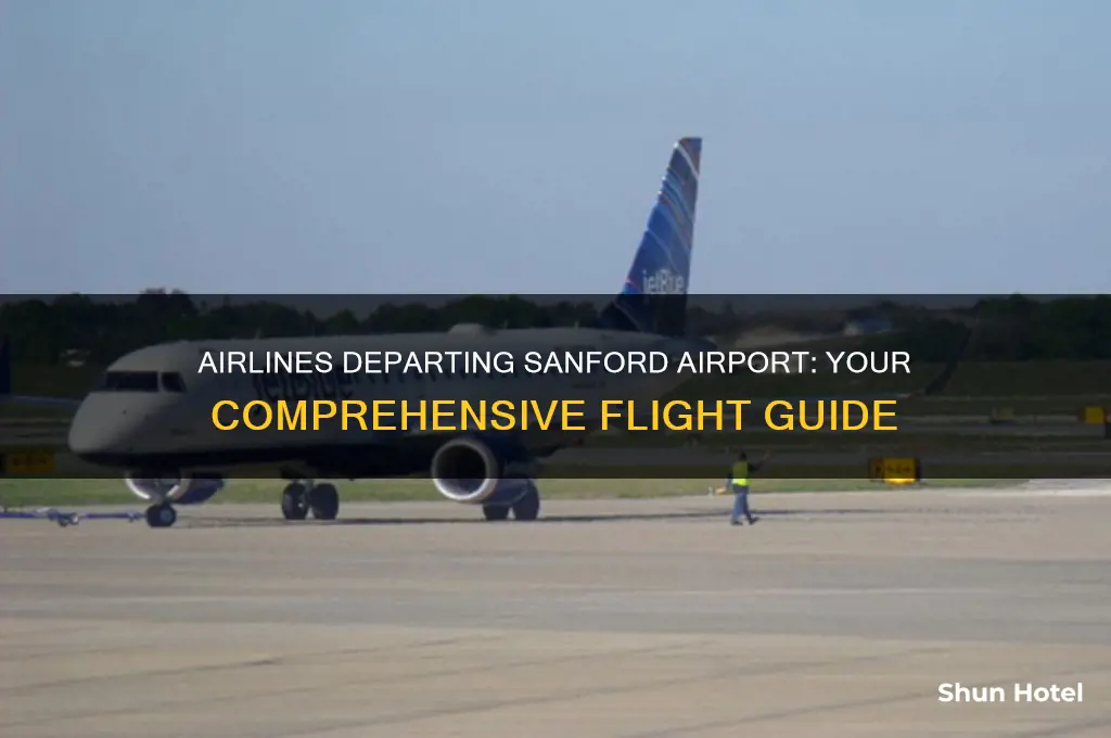 what airplines fly out of sanford airport