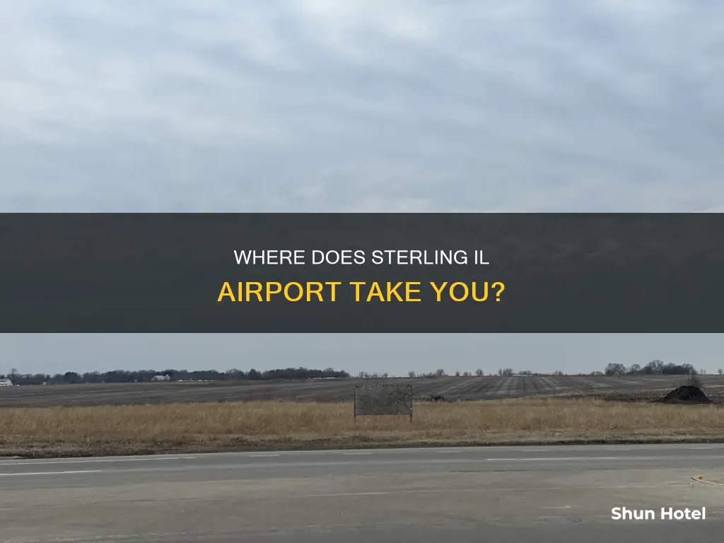 what airport arrives in sterling il