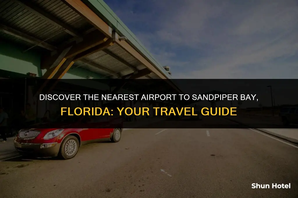 what airport closest to sandpiper bay florida
