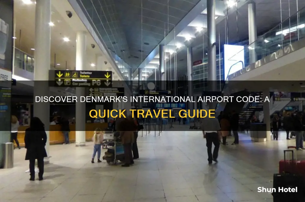what airport code in denmark international