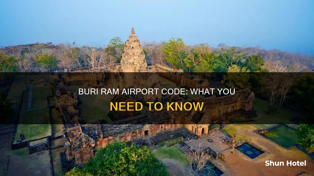 what airport code is buri ram