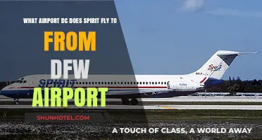 Spirit Airlines Flights from DFW: Which DC Airport Do They Serve?