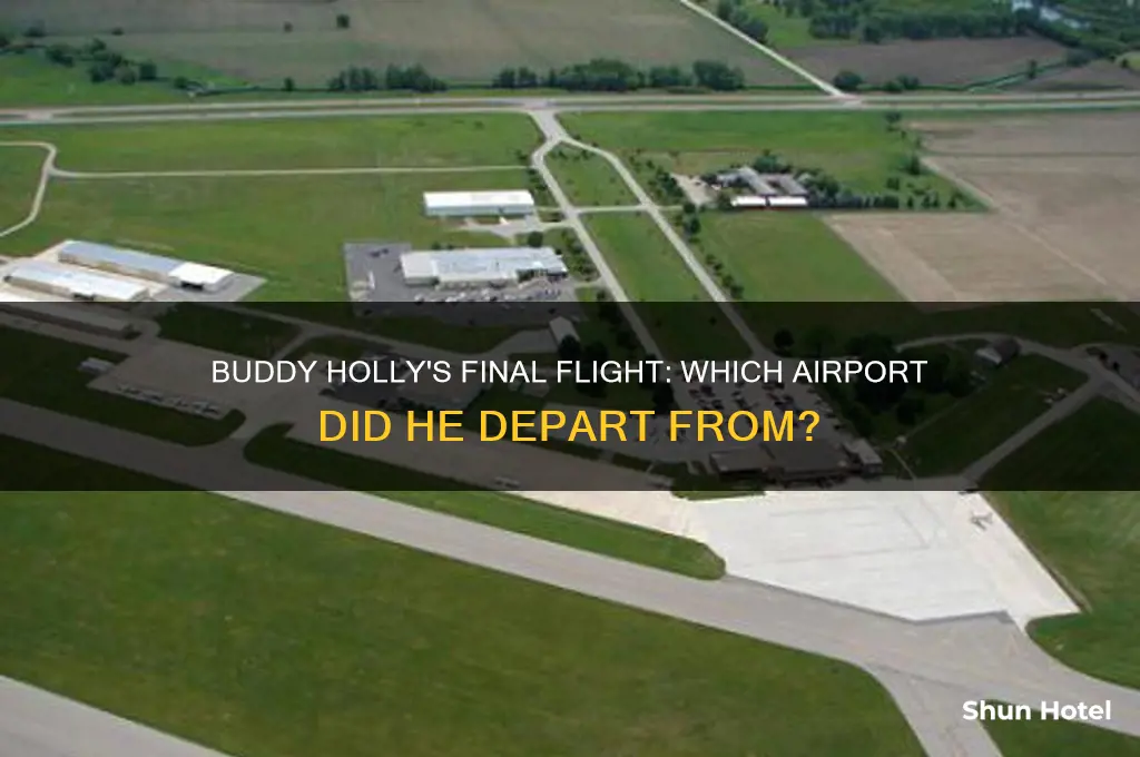 what airport did buddy holly fly out of