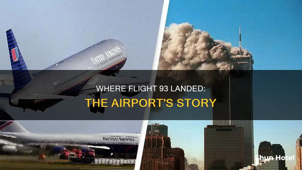 what airport did flight 93 land
