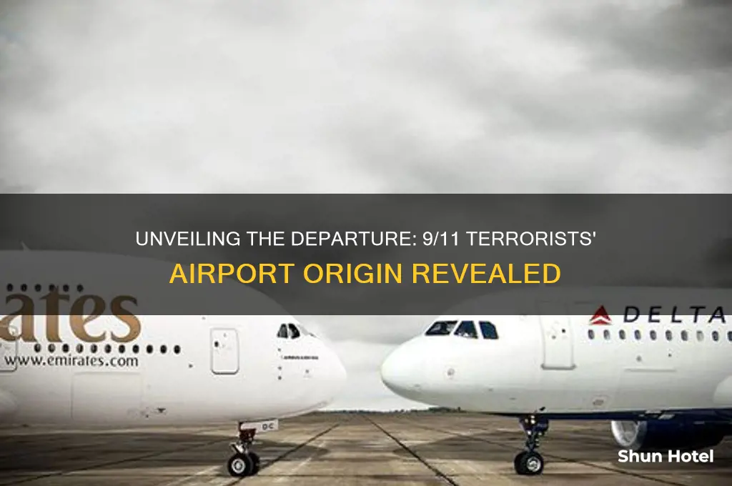 what airport did the 911 terrorists fly out of