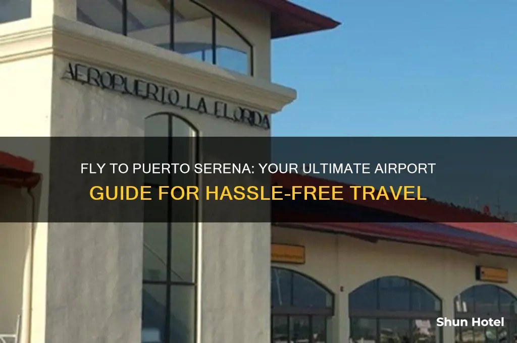 what airport do i fly in for puenat serrena