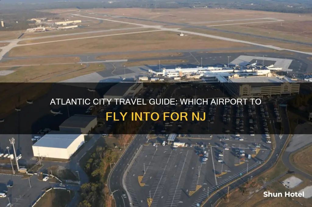 what airport do i fly into for atlantic city nj