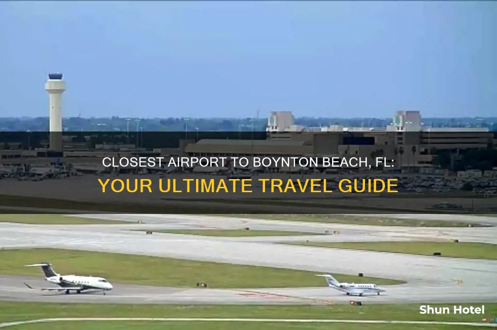 what airport do i fly into for boynton beach fl