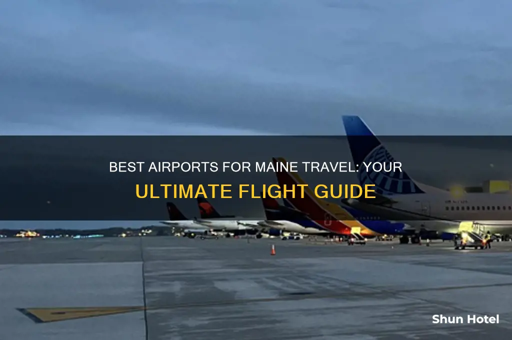 what airport do i fly into for maine