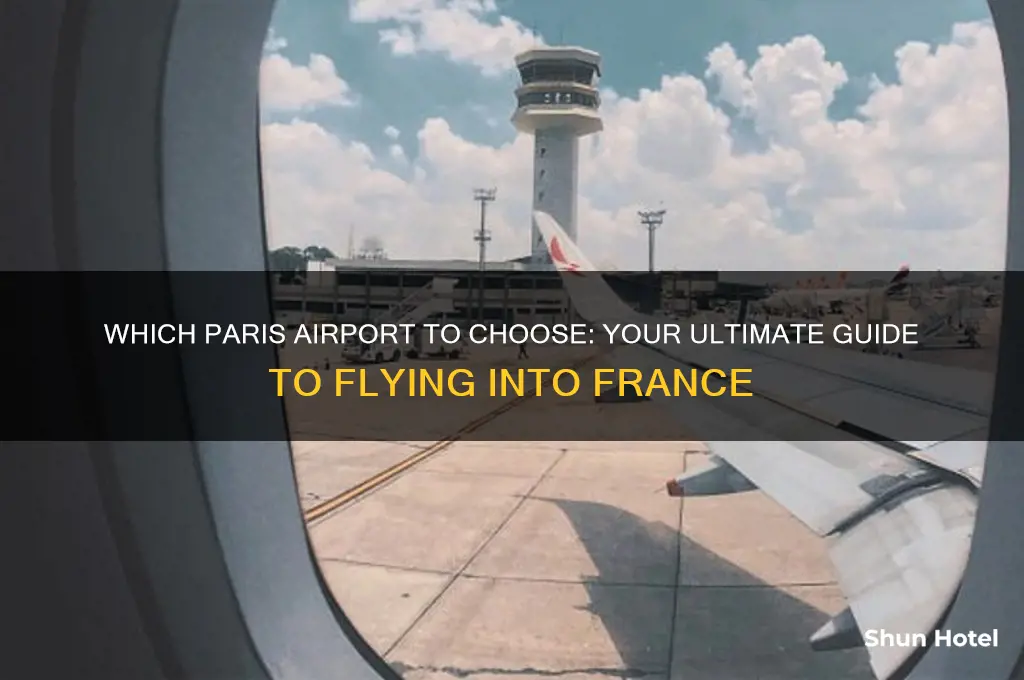 what airport do i fly into for paris france