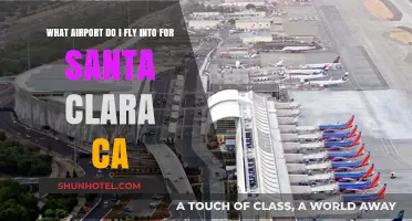 Fly into San Jose Airport for Santa Clara, CA