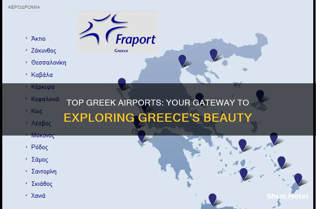 what airport do people fly into greece