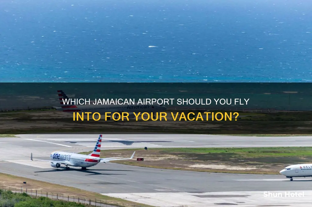what airport do people fly into whenm going to jamaica