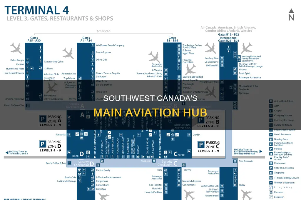 what airport do people in southwest canada use