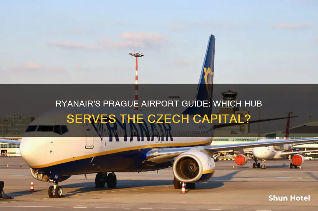 what airport do ryanair fly to in prague