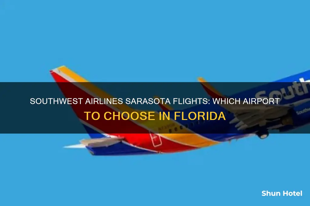 what airport do southwest fly into for sarasota florida