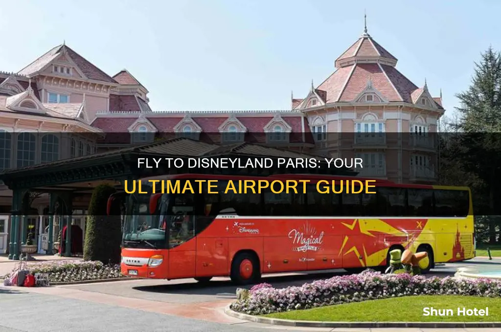 what airport do u fly to for disneyland paris
