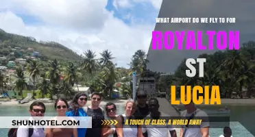 Fly to Hewanorra Airport for Royalton St. Lucia Resort