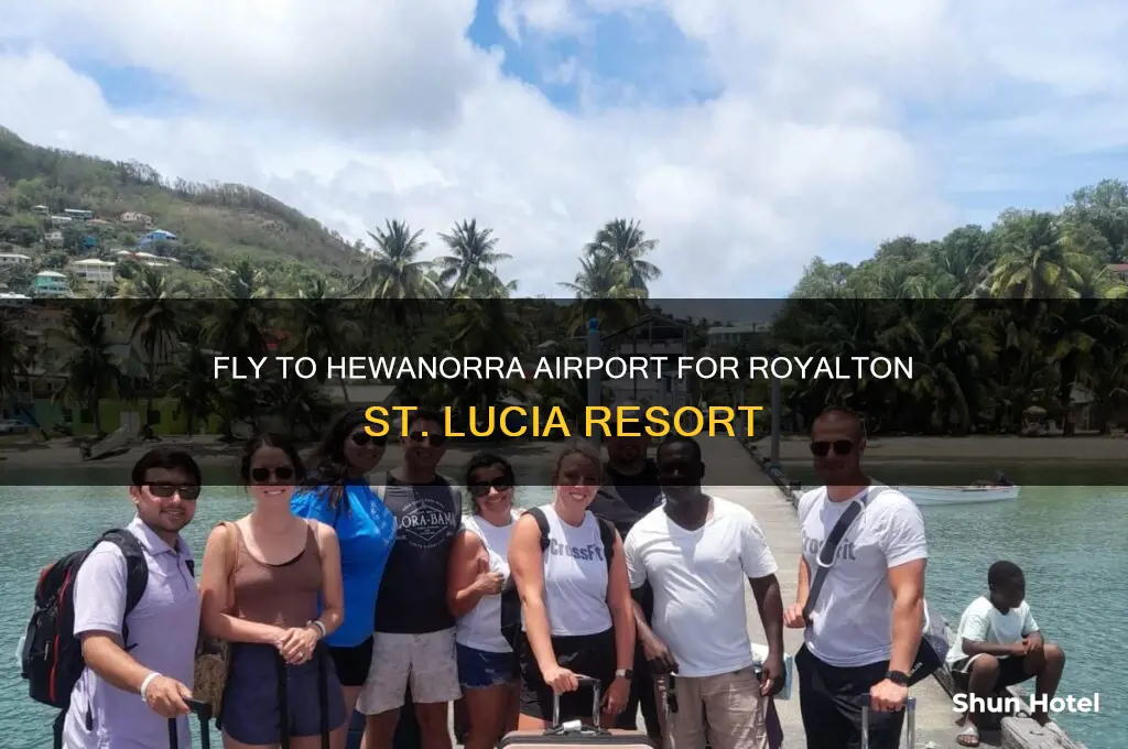 what airport do we fly to for royalton st lucia