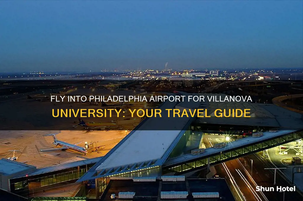 what airport do you fly in for villanova university