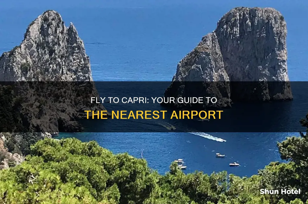 what airport do you fly into capri