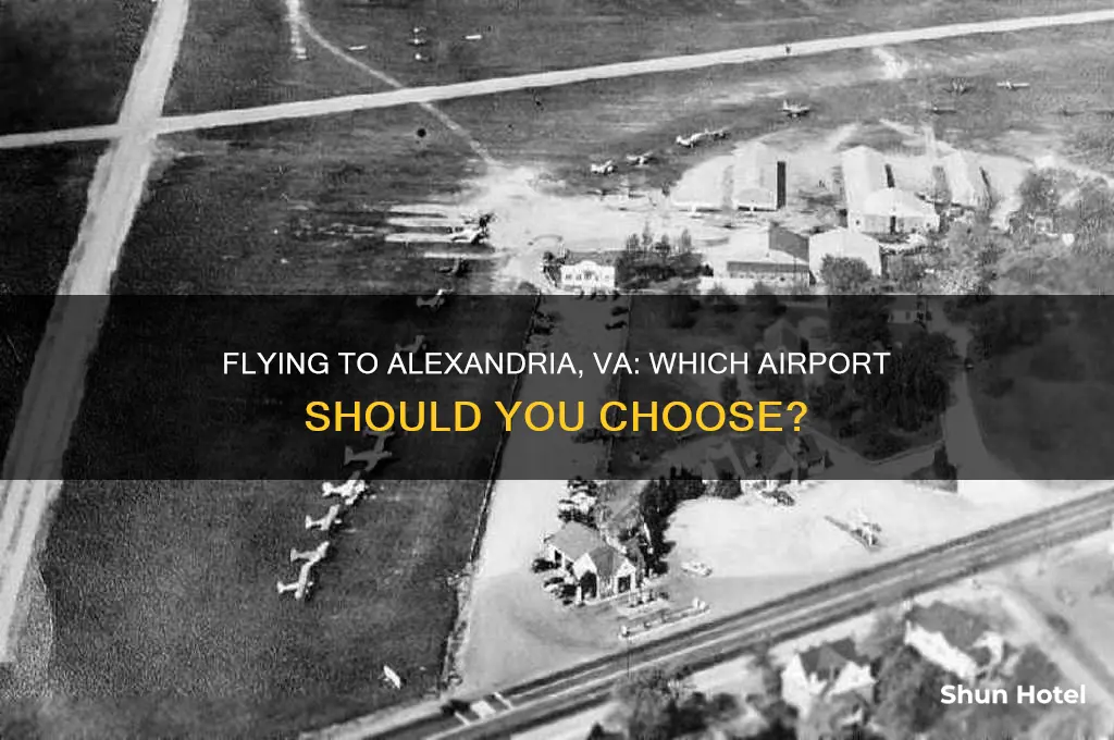 what airport do you fly into for alexandria va