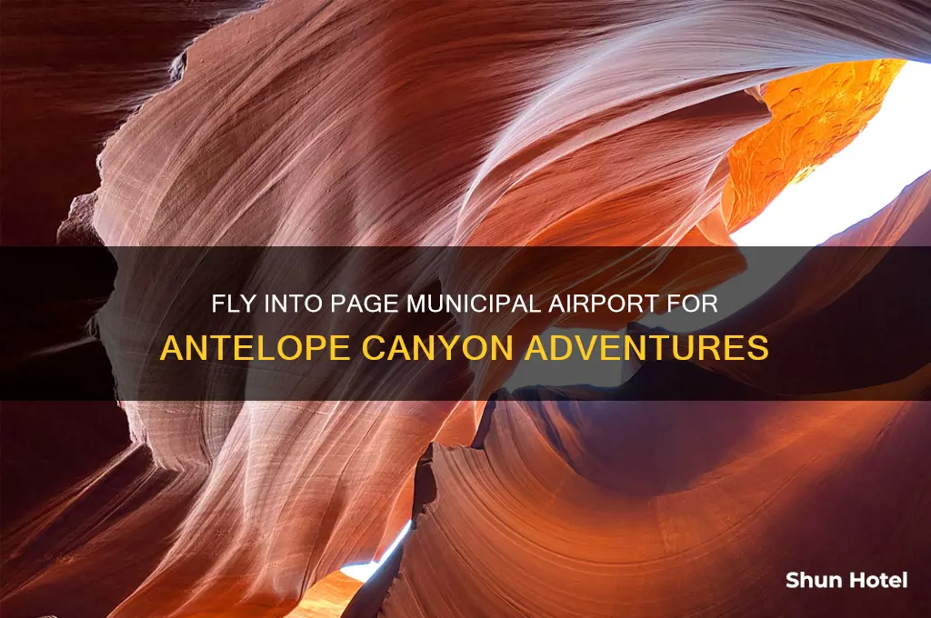 what airport do you fly into for antelope canyon