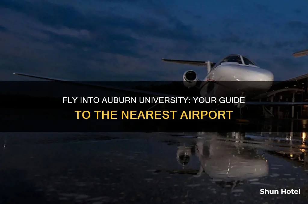 what airport do you fly into for auburn university