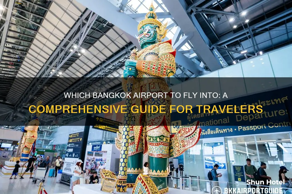 what airport do you fly into for bangkok