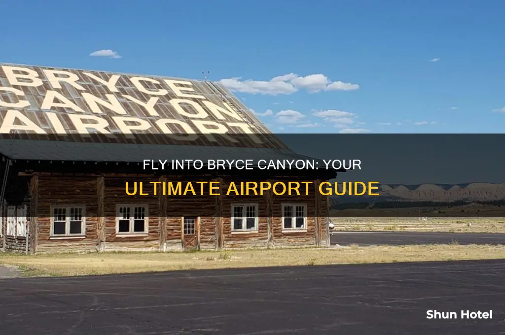what airport do you fly into for bryce canyon
