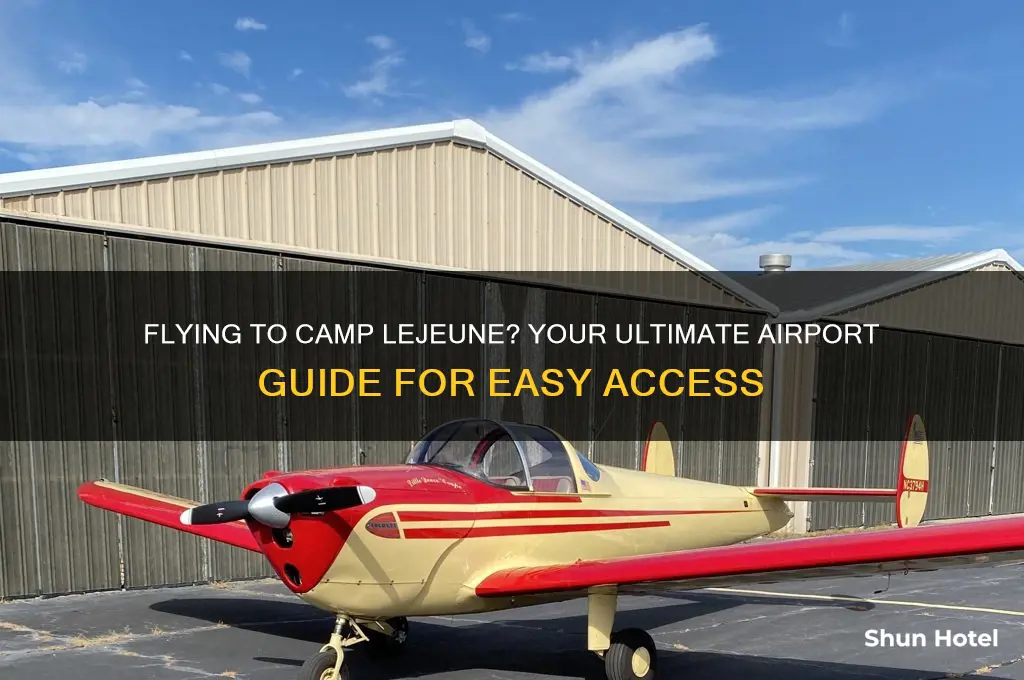 what airport do you fly into for camp lejeune