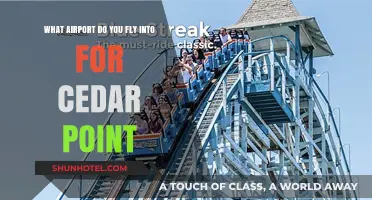 Which Airport to Fly Into for Cedar Point Amusement Park?