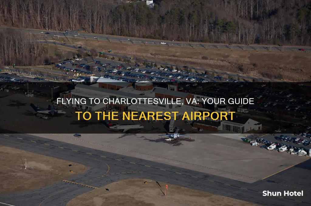 what airport do you fly into for charlottesville va